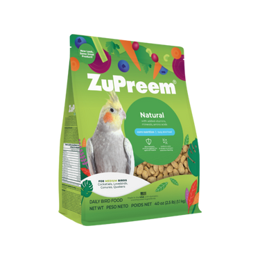 Natural Avian Diet - Cockatiels 2.5lb (1.13kg)